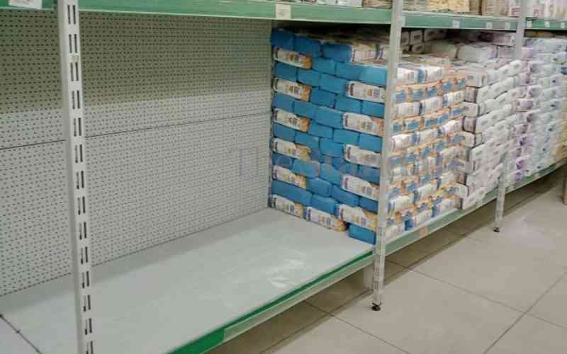 Rush for maize flour leaves shelves empty in Western