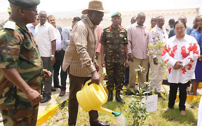 Commissioner urges Kwale leaders to protect water tower