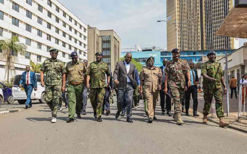 Show of might in Jukwaa la Usalama meetings across the country