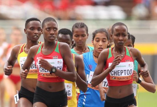 Cherotich shines as juniors race for tickets to Cali