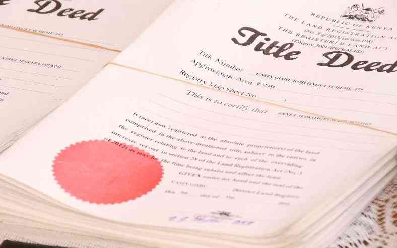 Lost your title deed? Here's how to get a duplicate