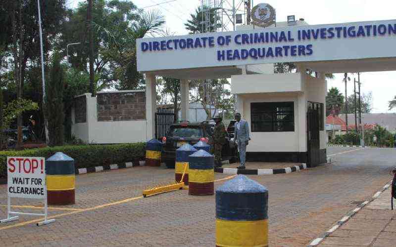 Suspected land fraudsters arrested within DCI Headquarters