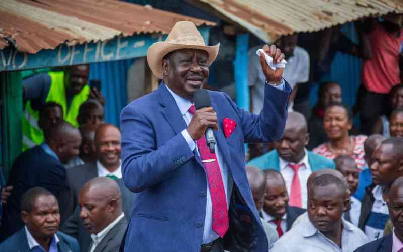 Raila Odinga tightens grip on Nyanza stronghold as political storm brews
