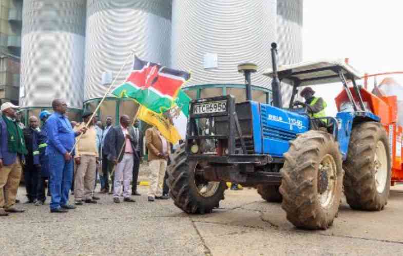 Linturi unveils grain driers for farmers to boost food security