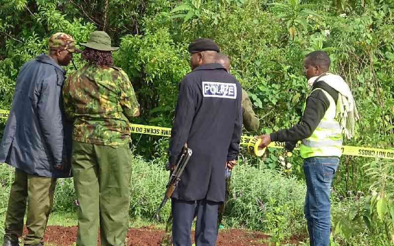 Suspected mass grave discovered in Kericho, multiple bodies found