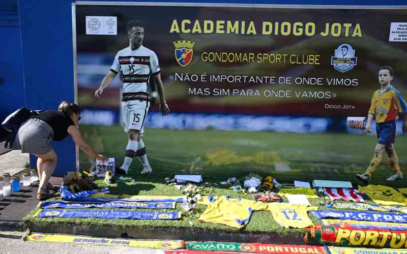 Family and football unite to bid Diogo Jota farewell