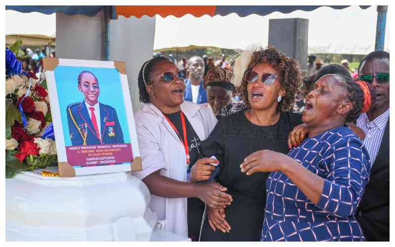 Utumishi fire tragedy victims laid to rest