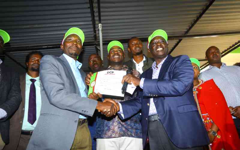 Gachagua unveils DCP candidate for Emurua Dikirr seat, vows to defend Kipsigis community