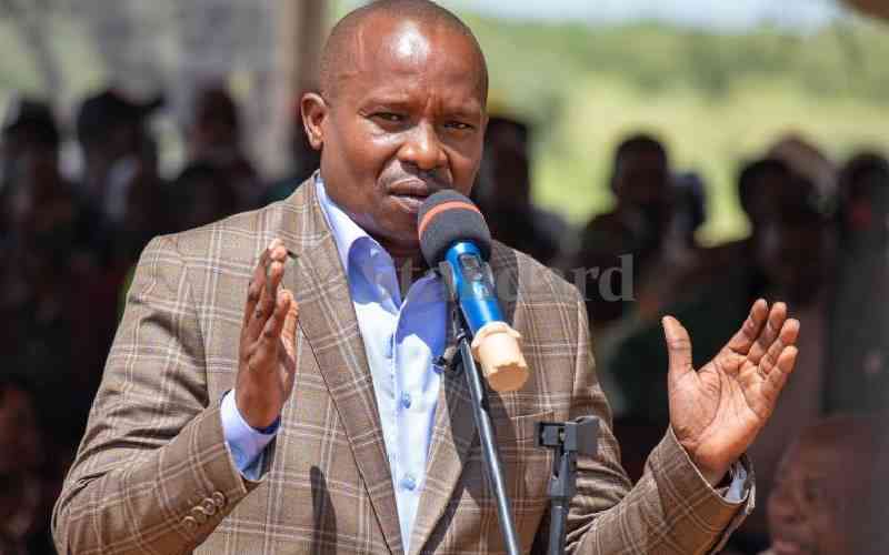 Kenya is on the right track, says Kindiki