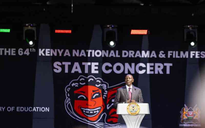 Ruto reinstates 'Mamuluki' in school drama and music roles
