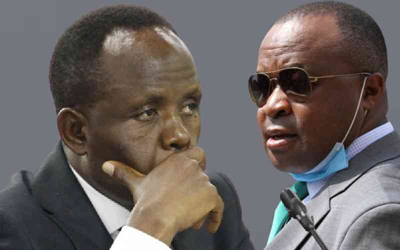 Political foes Natembeya, ex-M...