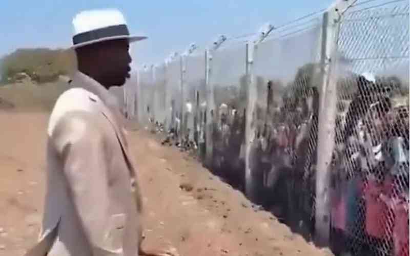 The walls of Kilgoris and parable of divide between rich and poor