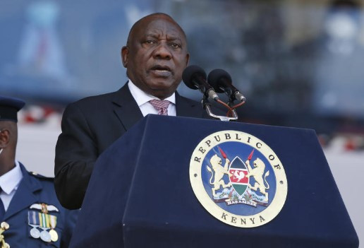 South Africa's Ramaphosa due in Kenya tomorrow, to hold talks with Ruto