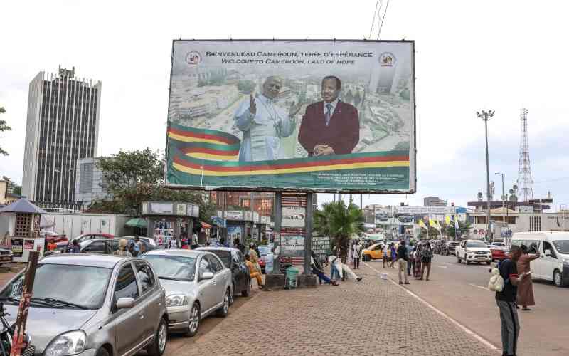 Pope slams 'tyrants' on Cameroon conflict visit after spat with Trump