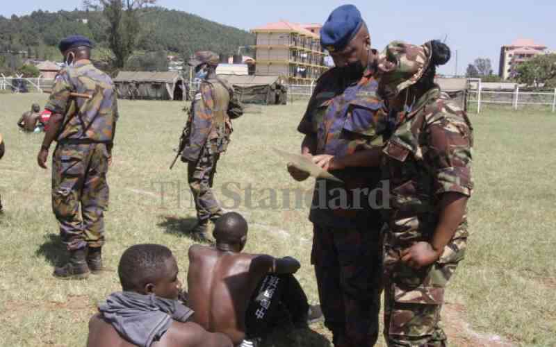 Three KDF recruits die during training in Eldoret
