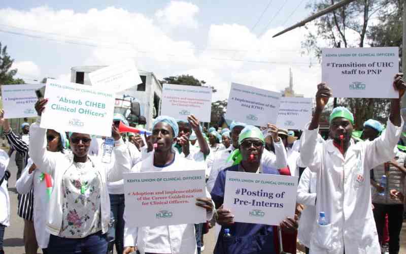 Relief for patients after clinical officers call off strike