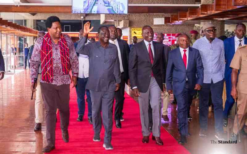 Raila's entry into government alienates Kindiki and Mudavadi