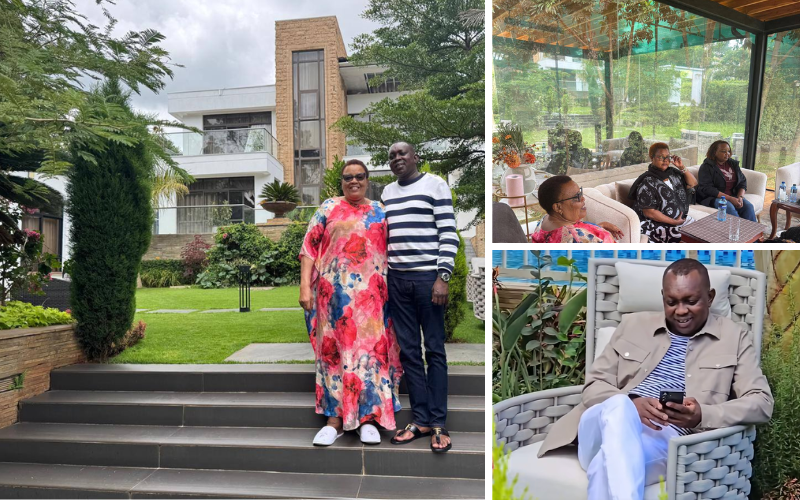 PHOTOS: Inside Oscar Sudi's head-turning palatial mansion complete with pool, executive sunroom