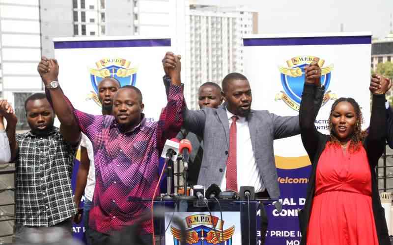 End of cheap labour: KMPDU cracks down on hospitals exploiting doctors