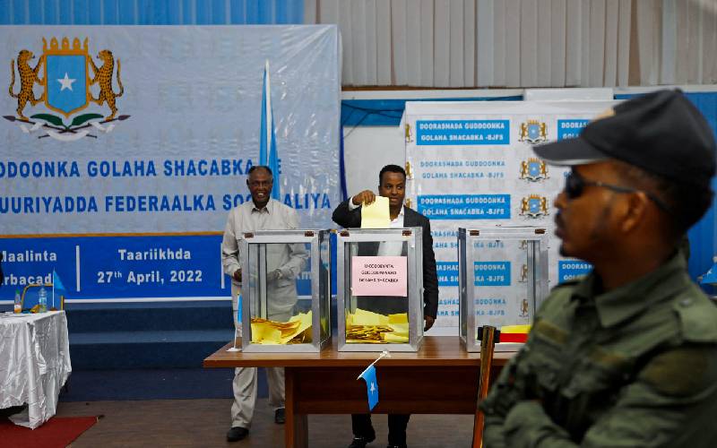 Somali lawmakers to choose country's new president on May 15