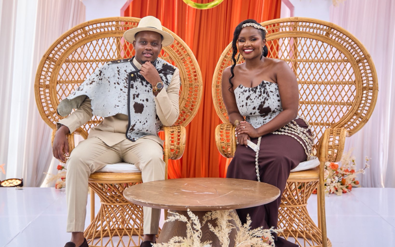 Former PS Veronica Nduva's son engaged in colourful, themed Koito ceremony