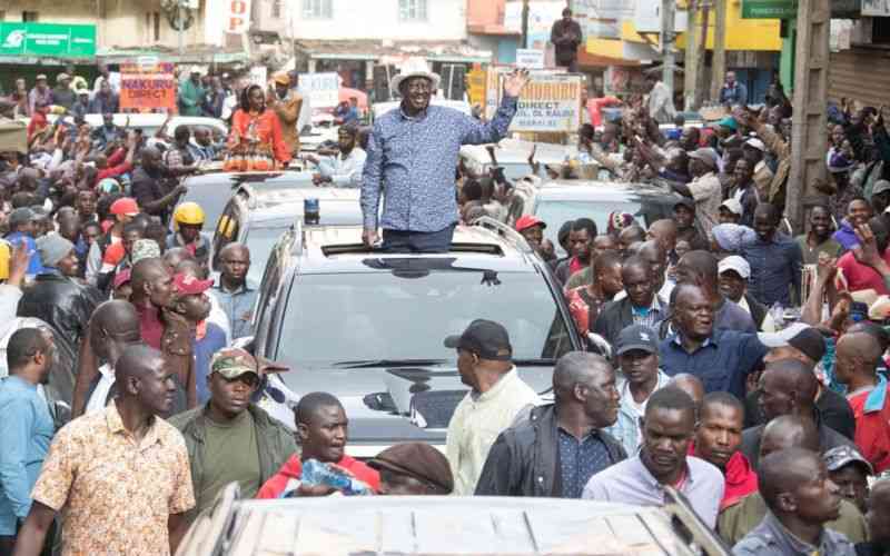 Raila speaks after goons break into his factory, Kenyatta's farm