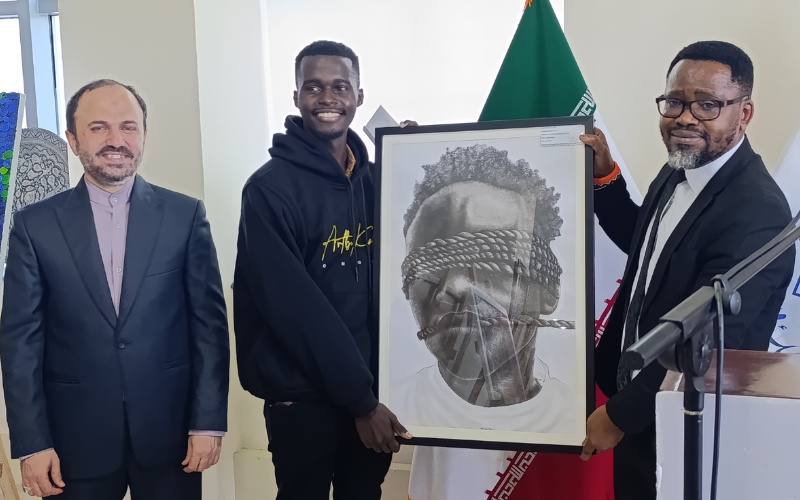 Kenyan artists shine in Iran-backed social justice art competition