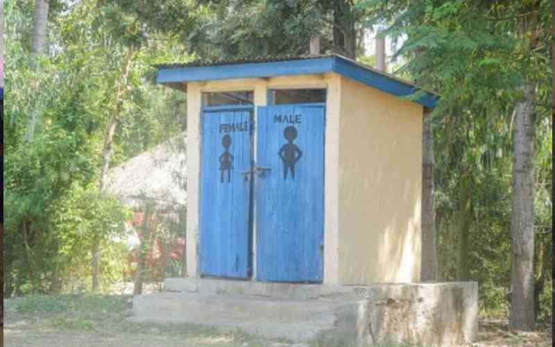 Youths forcefully take over public toilet in Naivasha