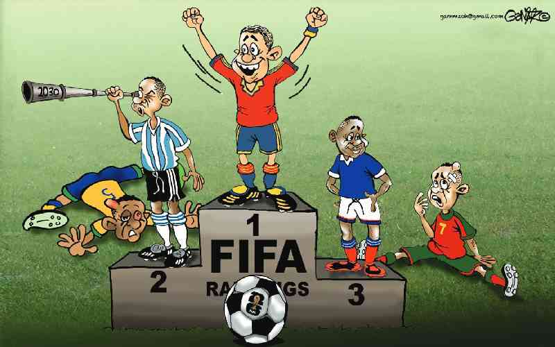 Latest FIFA rankings...