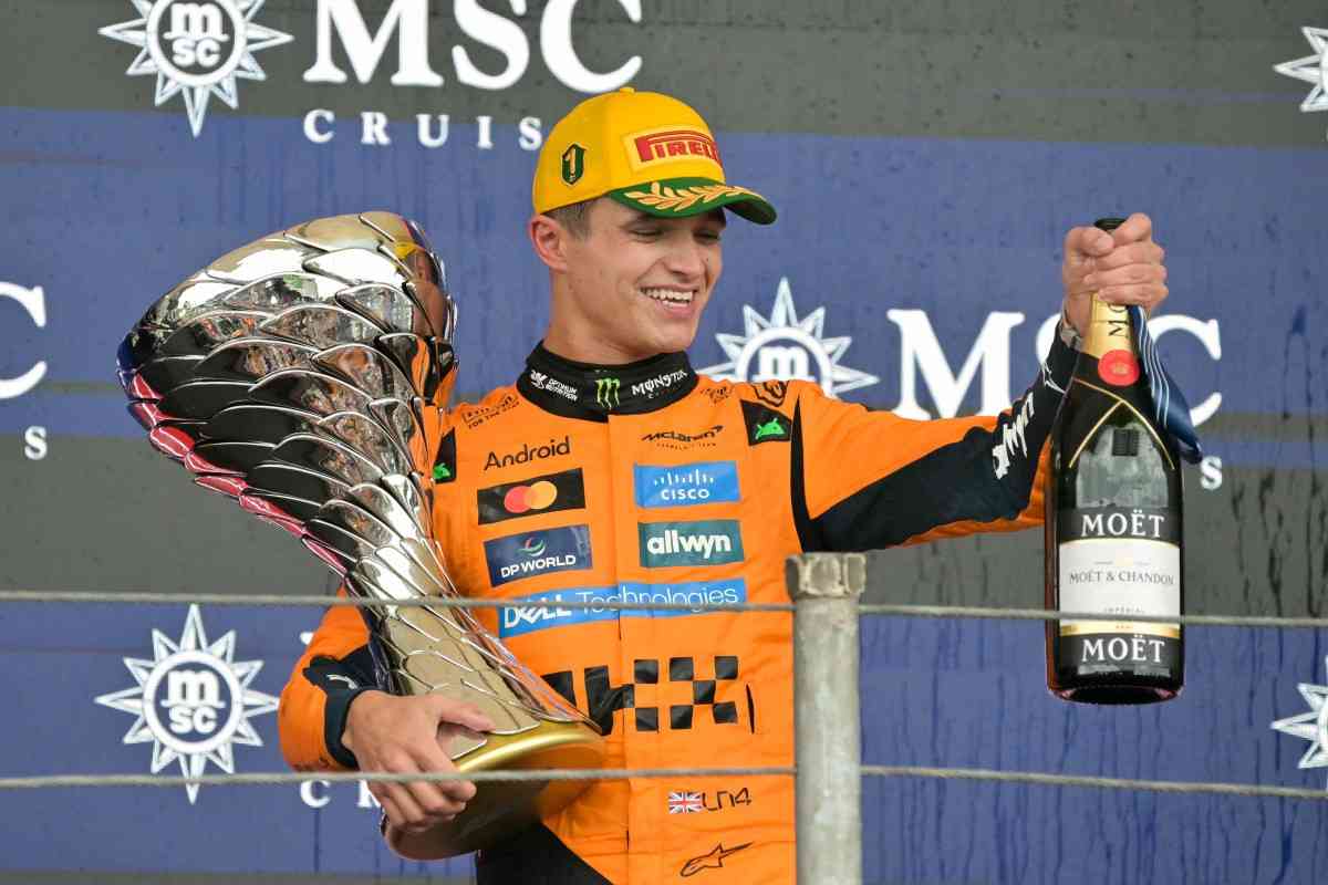 Norris wins in Sao Paulo to extend title lead over Piastri