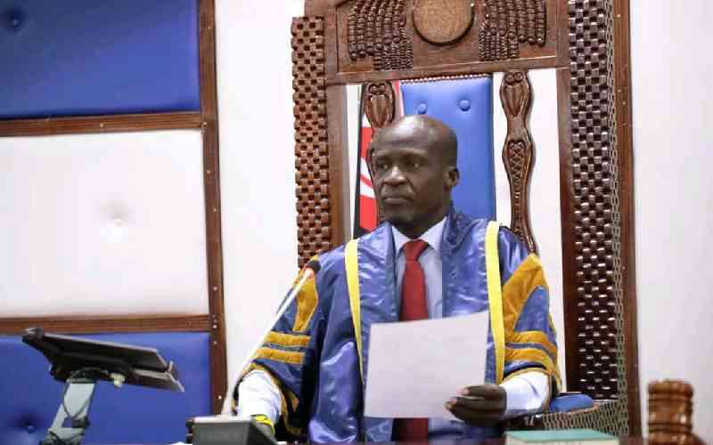 Over 30 MCAs back impeachment of Turkana Speaker Christopher Nakuleu