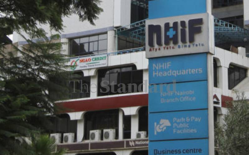 Police officers unable to access NHIF services
