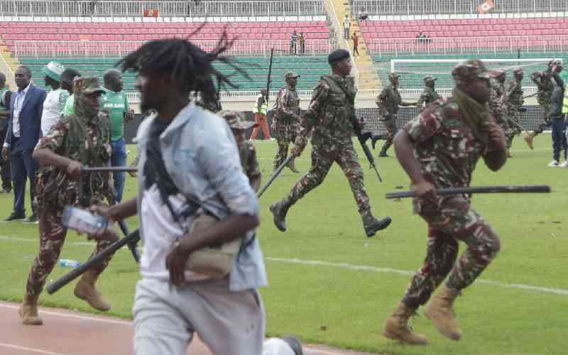 When the hunter became the hunted at Nyayo Stadium