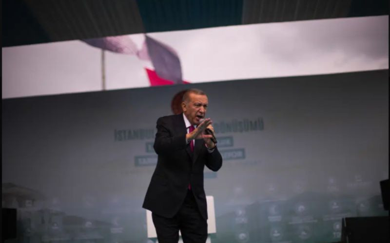 Turkish president cancels campaign stops over health issue