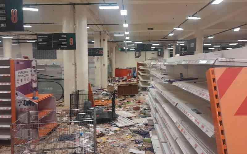 Traders grapple with heavy losses amid destruction and looting spree
