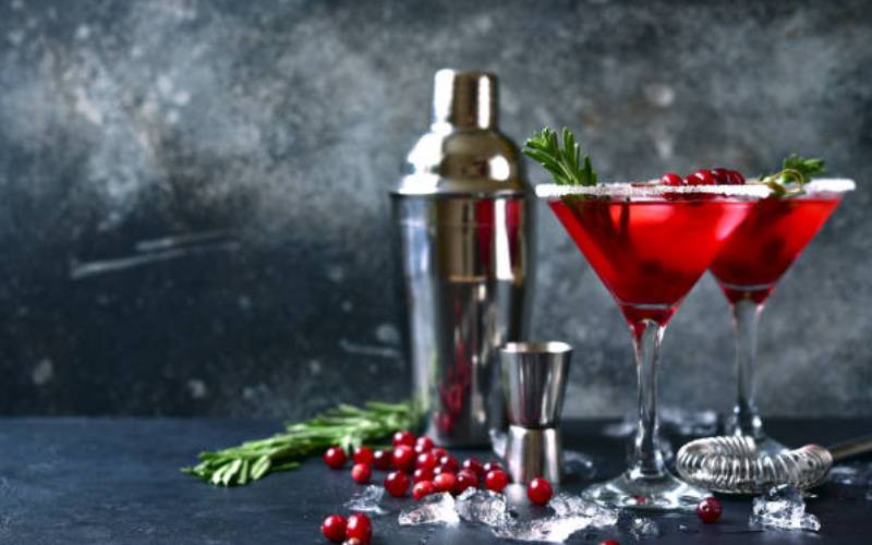 Cocktail bar: Mistletoe Martini