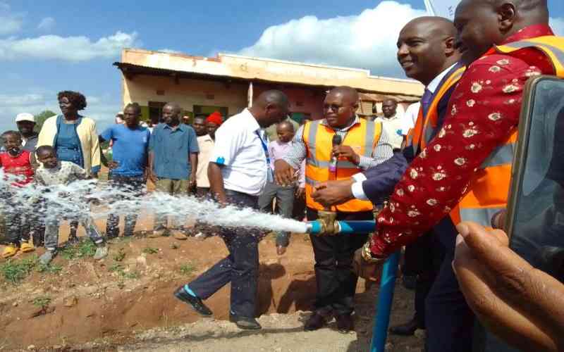 Maragua MP opposes Wasreb meeting to resolve Murang'a water wars