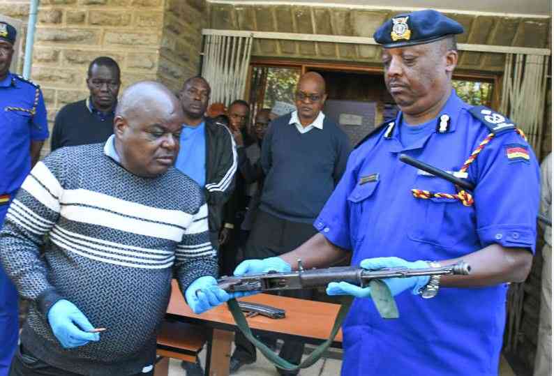 Ten policemen in custody after protest left one dead