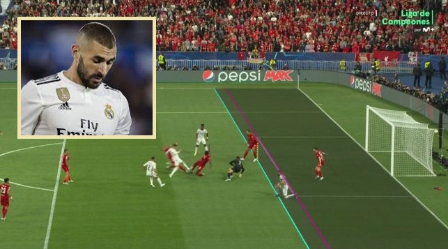 Karim Benzema breaks silence on his disallowed first-half goal against Liverpool