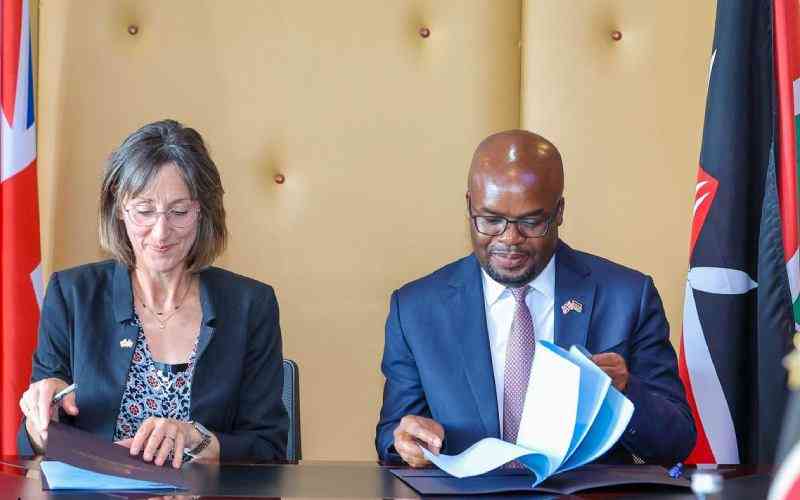 Kenya and UK sign MoU to boost border security