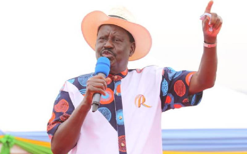A resurgent Raila Odinga keeps supporters guessing