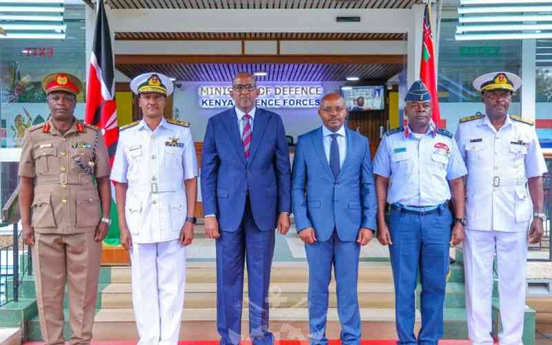 Ruto appoints General Charles Kahariri as new Chief of Defence Forces
