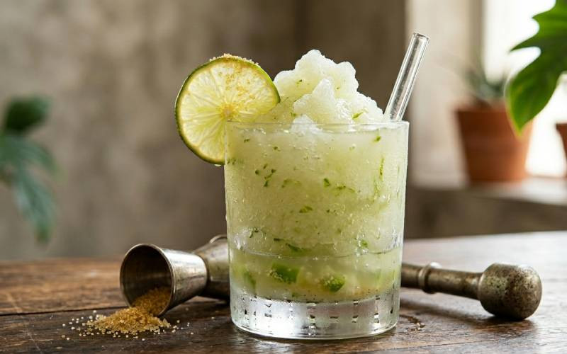 Cocktail bar: The Frozen Caipirinha