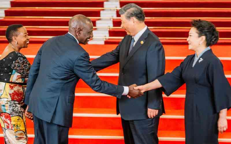 Ruto walks diplomatic tightrope during first visit to China owing to his foreign dealings