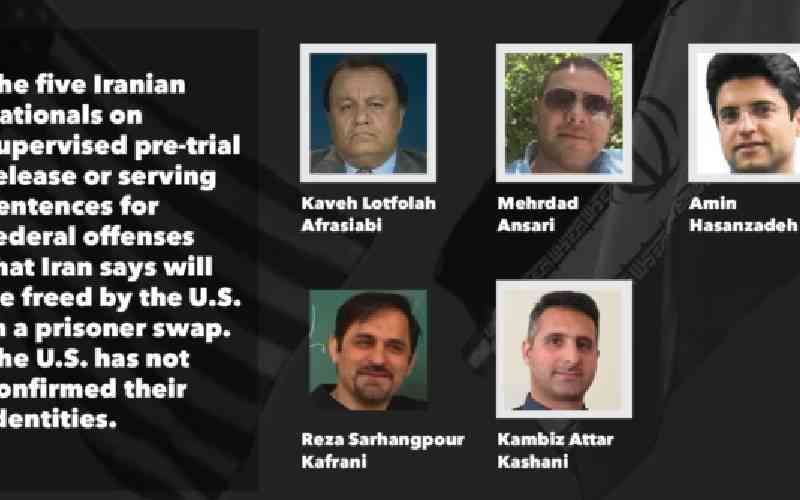 US agrees to free five Iranians in prisoner swap