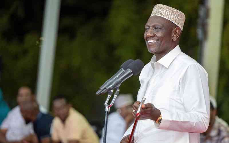 Not me: Ruto responds to 'one-term' presidency claims