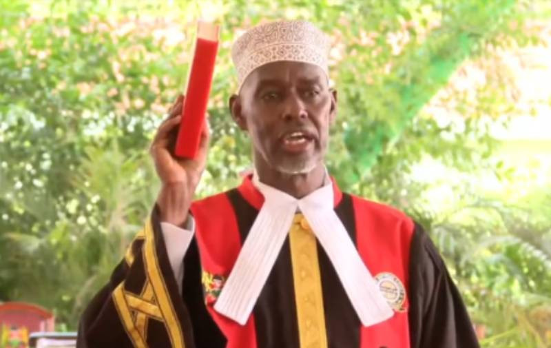 Mohamed Warsame sworn in as Supreme Court judge