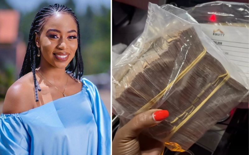 Diana Marua flaunts millions as Bahati faces backlash over unpaid Sh1 million Harambee Stars promise