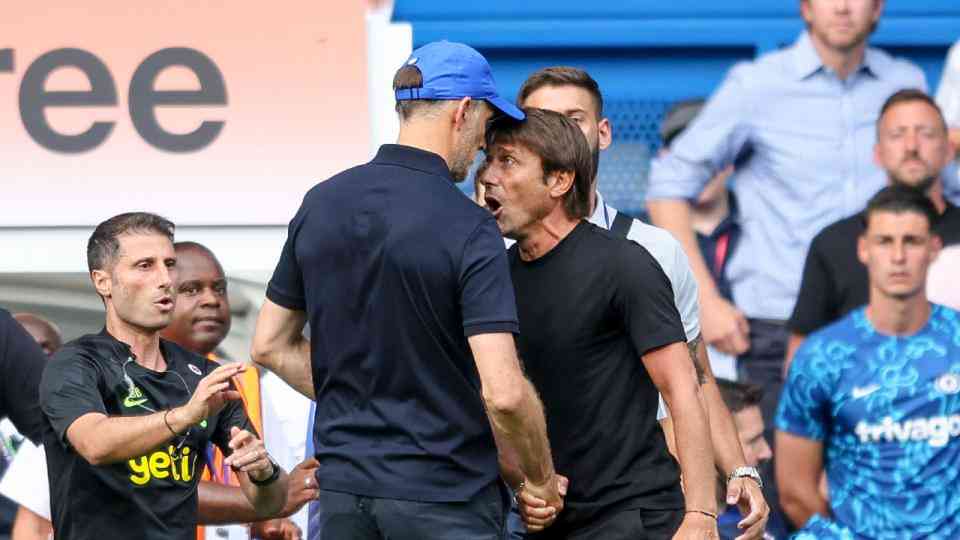 Tuchel given 1-match ban, Conte fined over derby scuffle