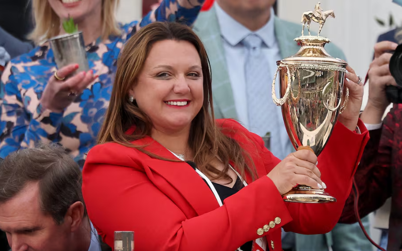 Cherie DeVaux makes history as first female trainer to win Kentucky Derby